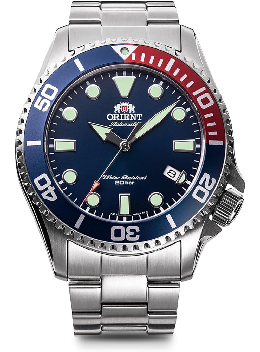 ORIENT Sports Diver Style RN AC0K03L JDM Watch - Japanese Automatic Diver Watch for Men, Waterproof & Durable for Scuba Diving, Swimming, and Outdoor Adventures