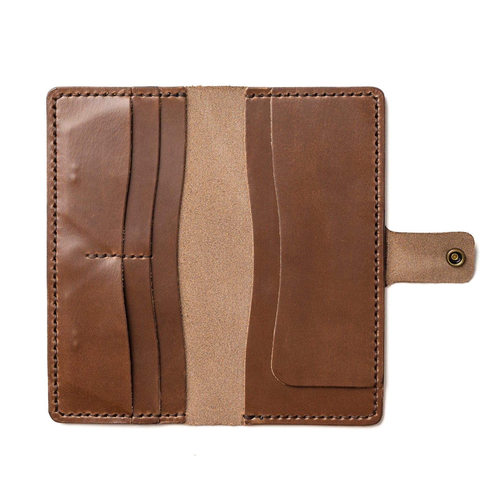 Genuine Leather Checkbook Wallet for Men & Women - Slim RFID Blocking Bifold Wallet with Checkbook Holder - Perfect for Business, Travel, and Everyday Use