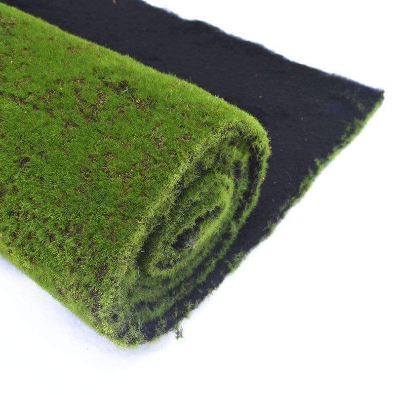 Artificial Moss Vertical Garden Wall Panel - 200cm x 50cm Green Plant Decor for Indoor/Outdoor Living Spaces, Offices & Balconies