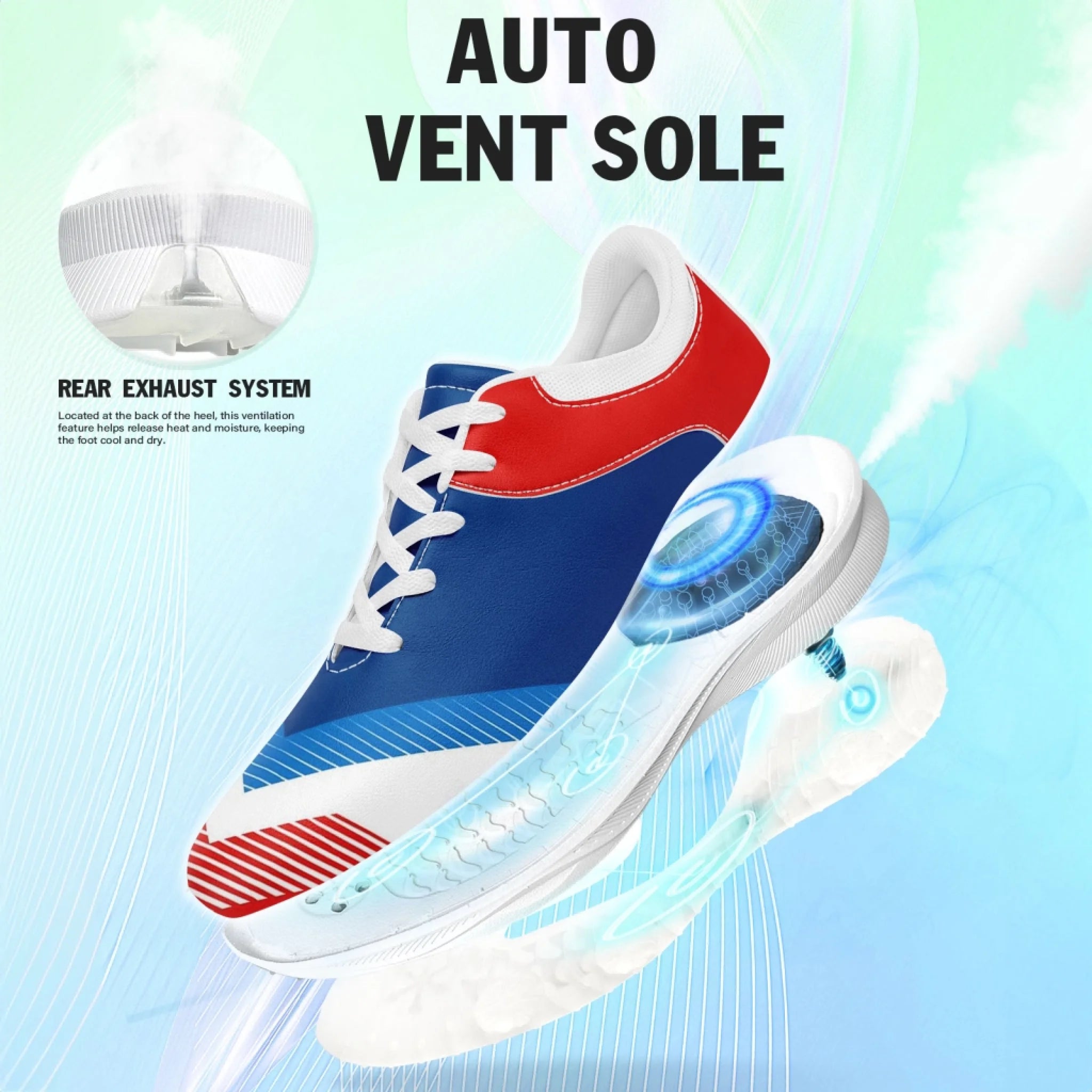 Custom Golf Performance Sneakers for Men & Women - Personalized Durable Athletic Shoes for POD Resellers - Lightweight Comfort Walking & Running Shoes - Perfect for Golf Course, Gym Workouts & Casual Wear (FN062 25020099)