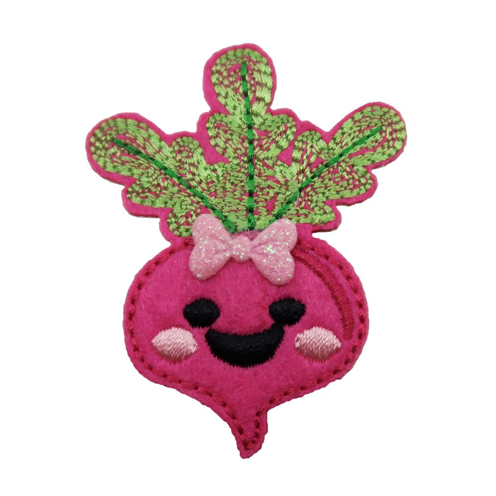 DIY Iron On Embroidered Vegetable Patch for Clothes, Jackets, Backpacks - Fun & Unique Customization for Kids, Teens & Adults