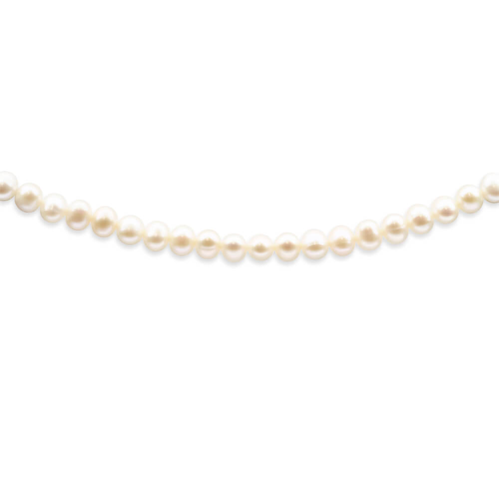45cm Cream Freshwater Pearl Necklace - Elegant & Timeless Jewelry for Women - Perfect for Weddings, Parties & Special Occasions