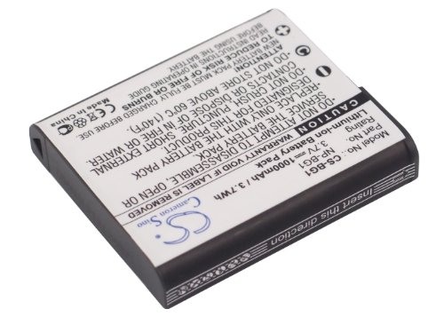 Cameron Sino Rechargeable Battery for Sony Cyber-Shot DSC-W100B Digital Camera - Long-Lasting Power Replacement for Travel & Photography