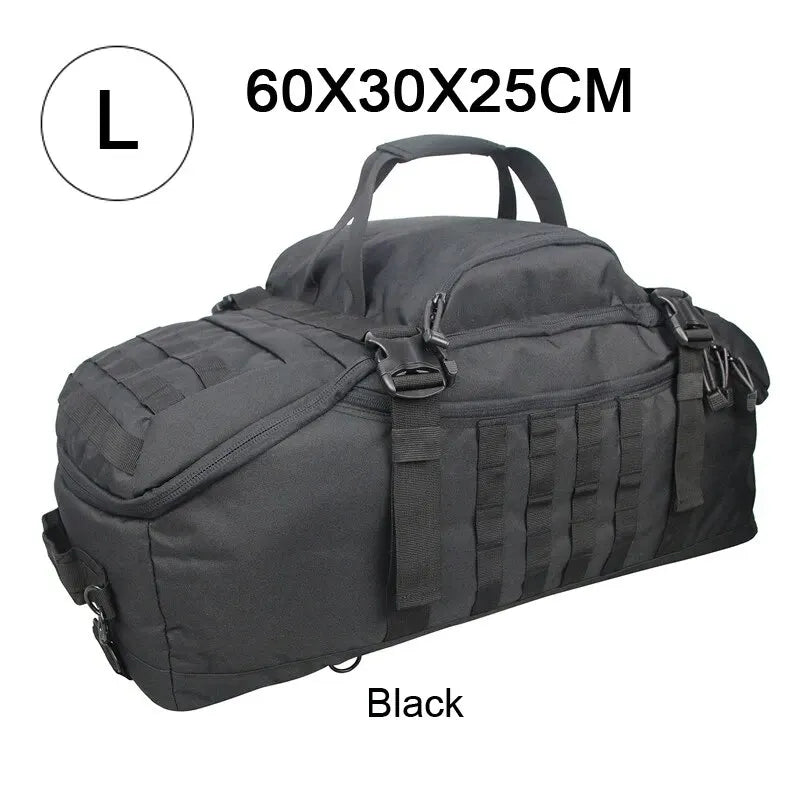 LQARMY 60L 80L Tactical Backpack for Men - Military Molle Hiking Camping Backpack, Waterproof Travel Rucksack for Outdoor Sports, Gym & Climbing - Perfect for Adventure, Hiking & Daily Use