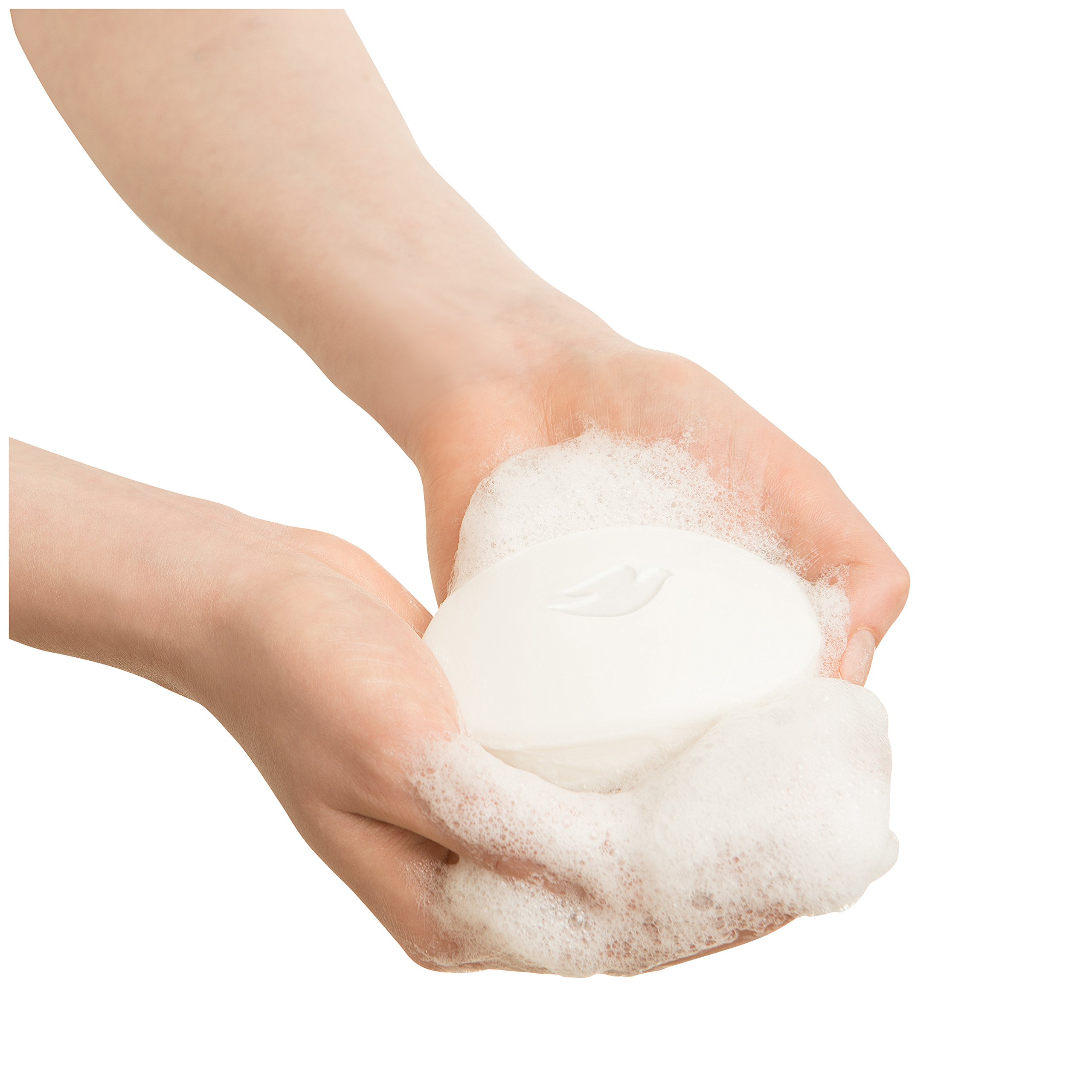 Dove Sensitive Skin Beauty Bar Soap - 4 oz (14 Bars) | Hypoallergenic, Fragrance-Free, Moisturizing for Dry & Sensitive Skin | Gentle Cleansing for Face & Body, Daily Skincare Routine