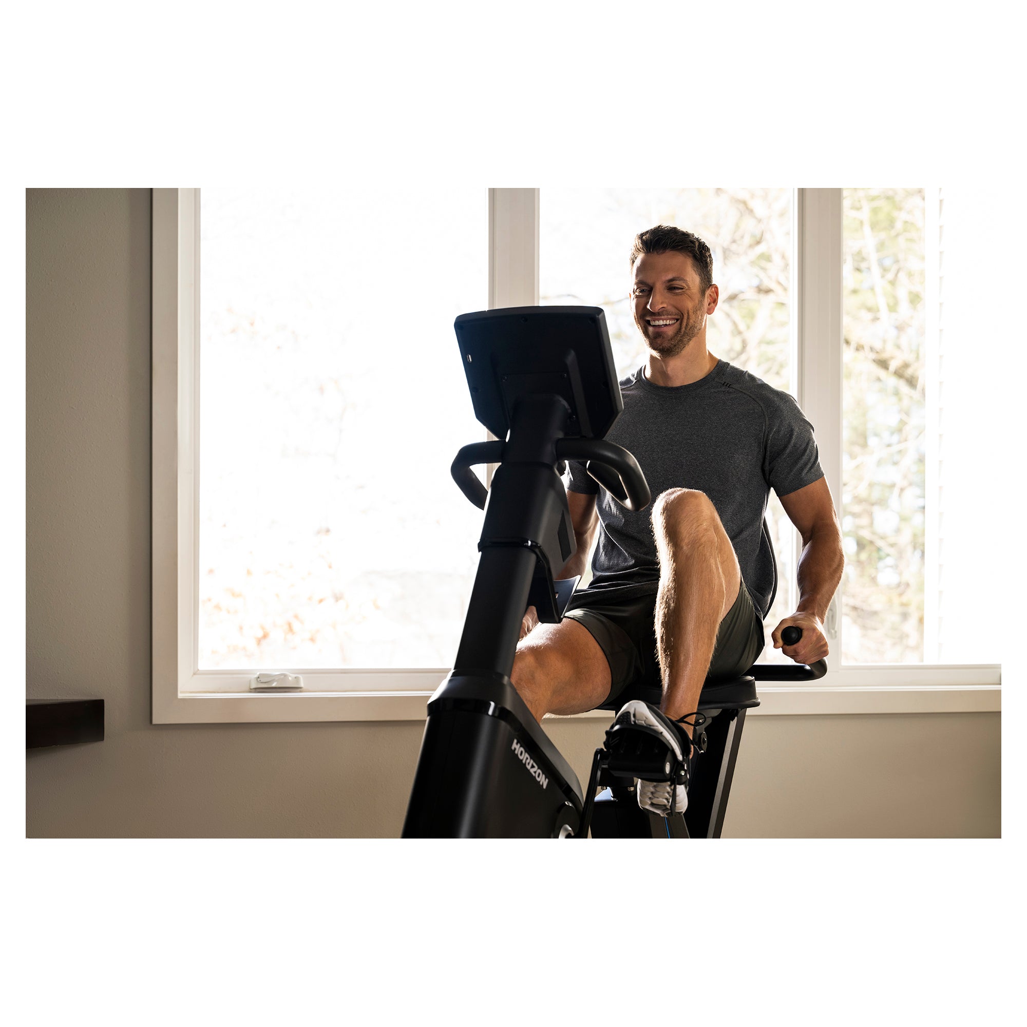 5.0R 21 Recumbent Exercise Bike for Home Gym - Low Impact Workout Machine with Adjustable Seat & LCD Display - Perfect for Seniors, Physical Therapy & Indoor Cycling Training