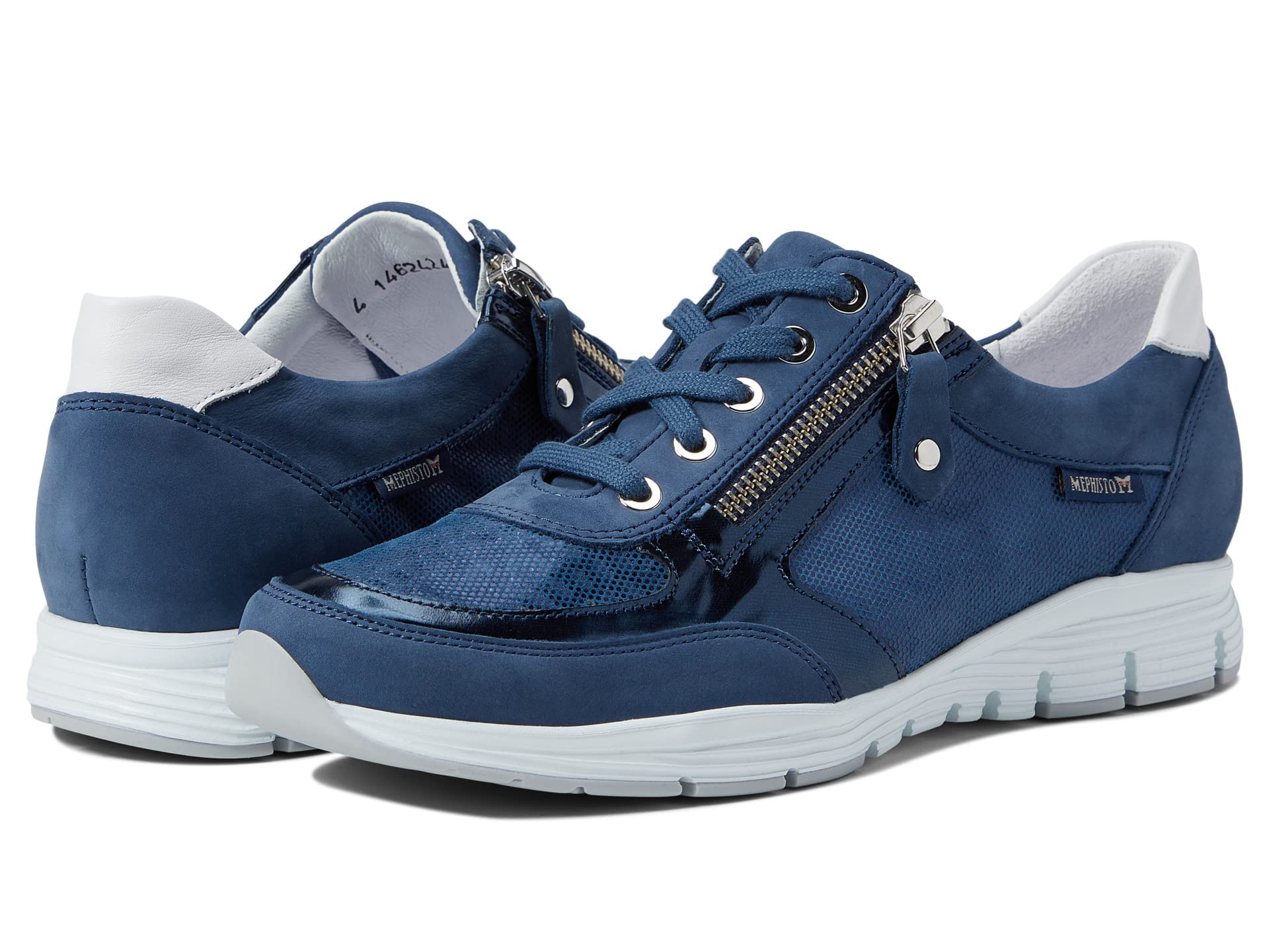 Mephisto Women's Ylona Comfortable Walking Sneakers - Lightweight Casual Shoes for Women - Perfect for Travel, Work & Everyday Wear