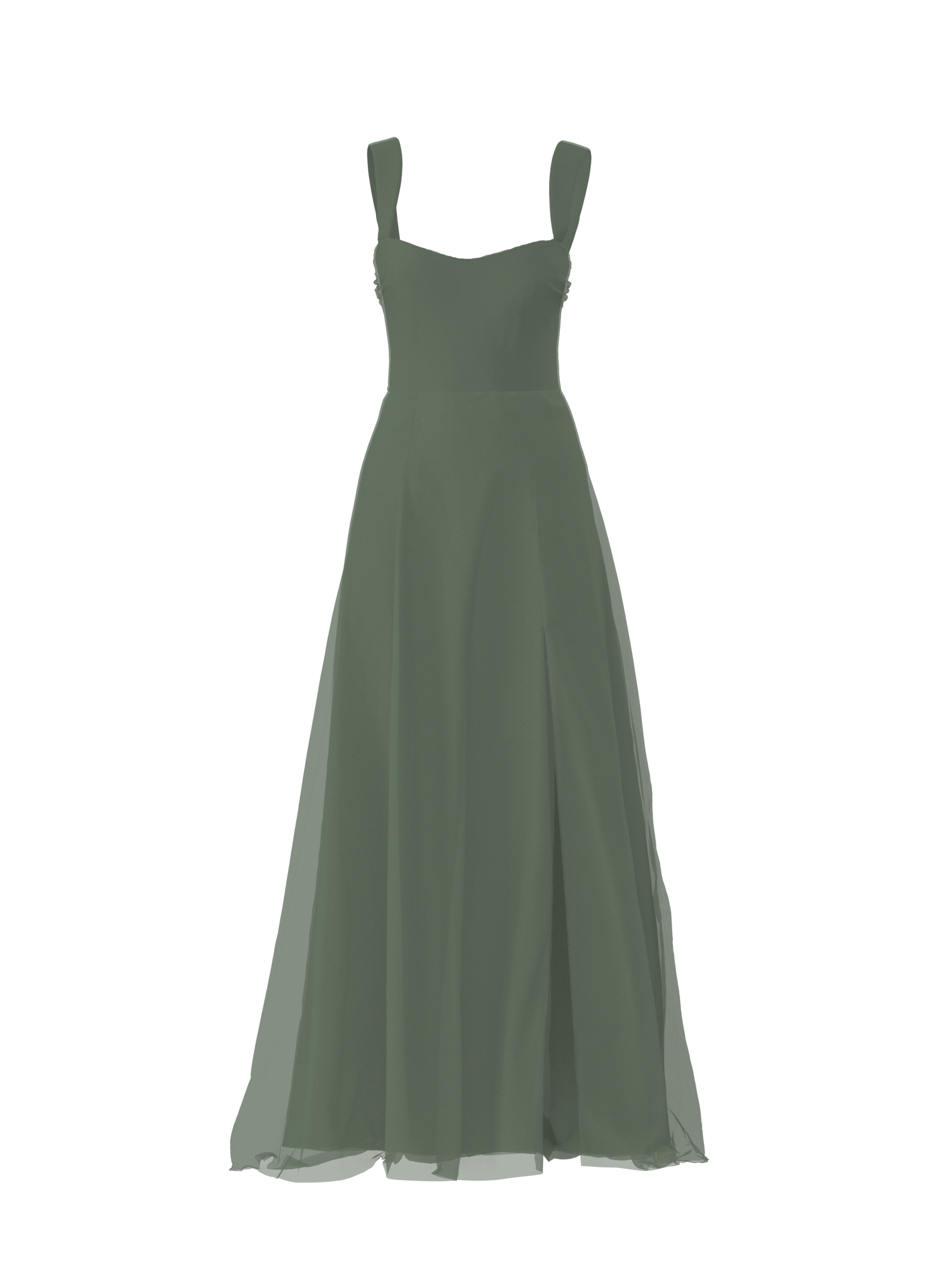 Alexis Bodice & Arabella Skirt Set - Olive Green Women's Fashion Outfit for Casual Wear, Date Night & Special Occasions