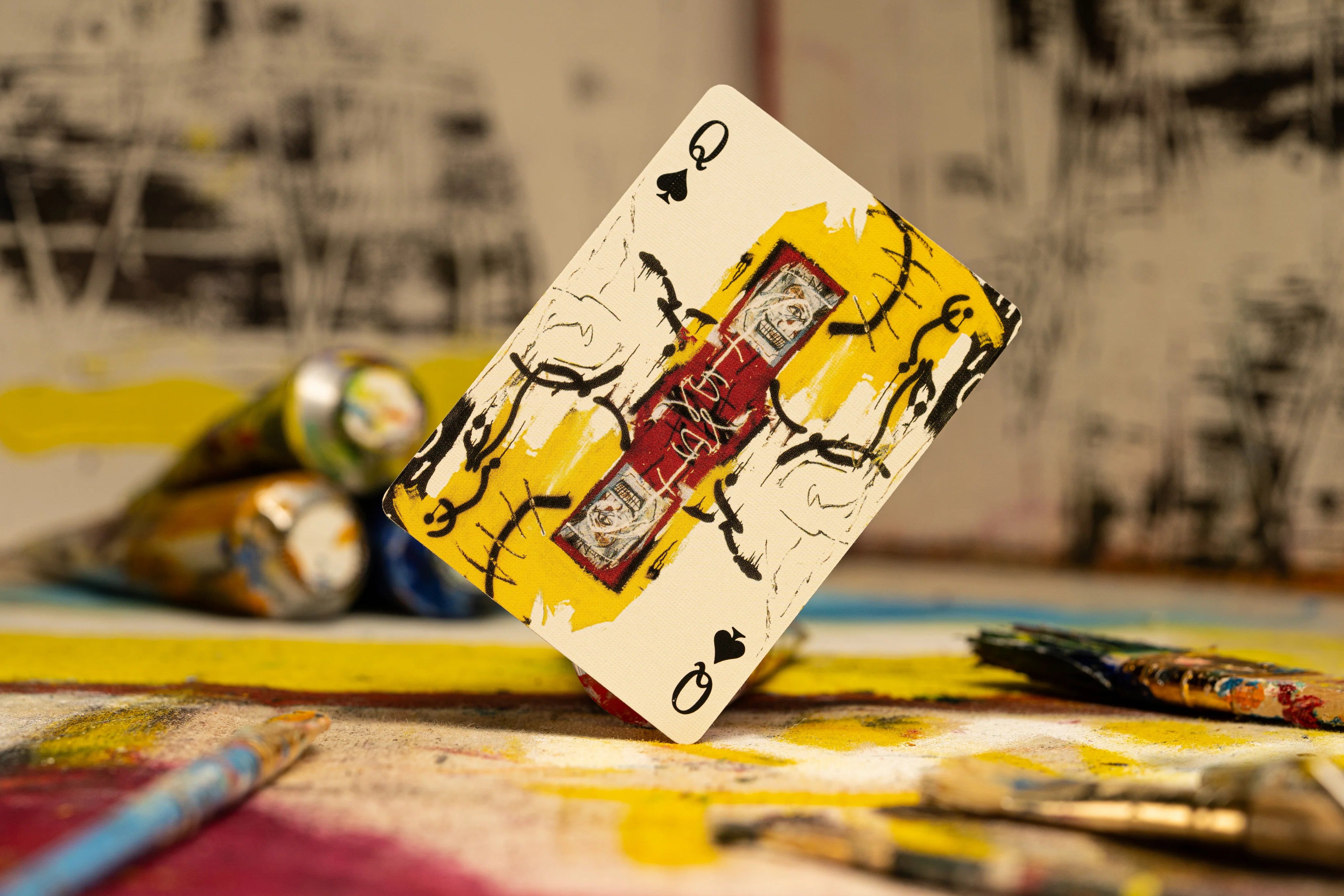 Basquiat Playing Cards - Premium Art Deck for Card Games, Collectibles & Gifts | Perfect for Poker, Magic Tricks & Home Decor