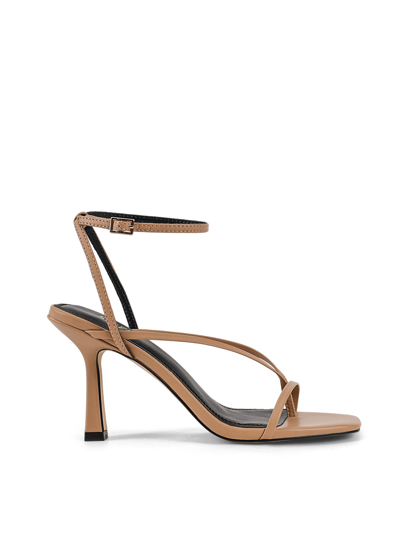 Almond Tan Leather Spice Strappy Sandals - Women's Comfortable Summer Beach Shoes for Walking, Travel & Casual Outfits