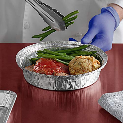 20 Pack 9-Inch Round Aluminum Foil Pans with Paper Lids - Oven & Freezer Safe Baking Trays - Durable Food Grade Pie Dishes for Baking, Cooking & Meal Prep (23cm) - Perfect for Pies, Quiches, Casseroles & Party Catering