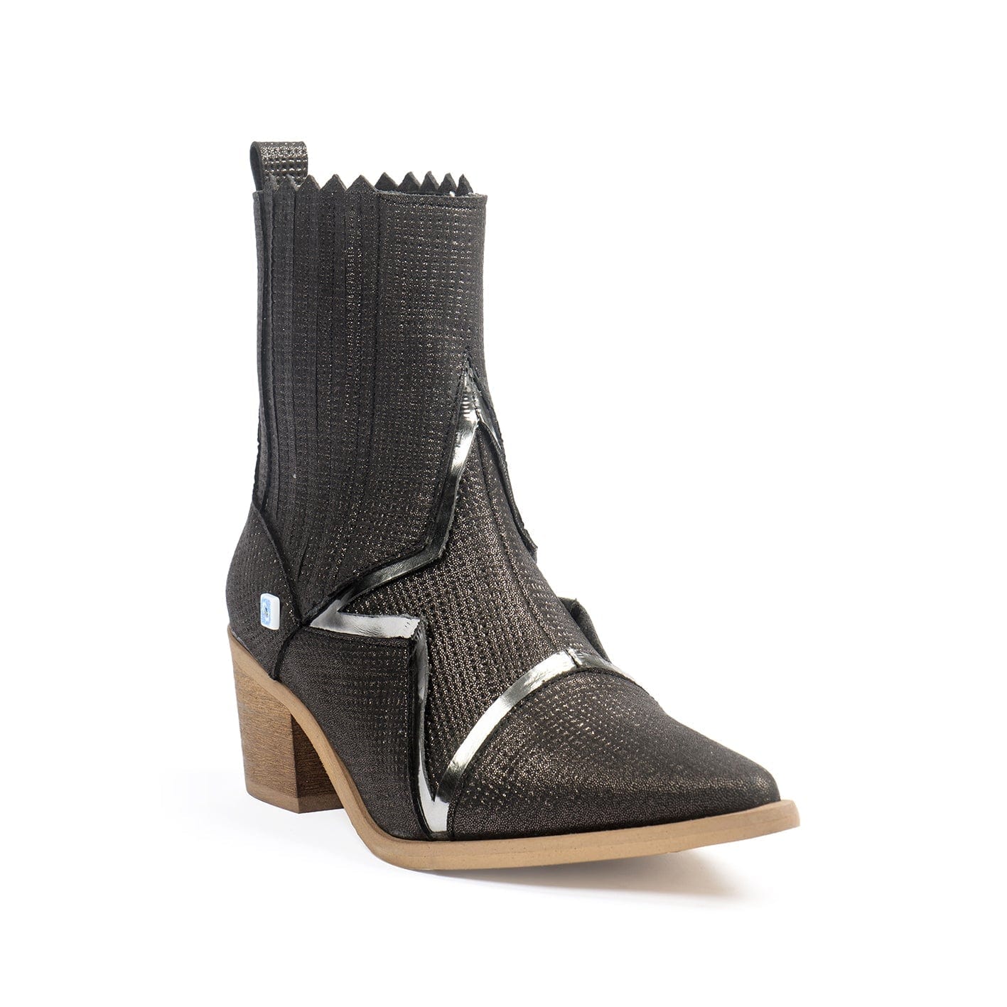 Vegan Cowboy Ankle Boots for Women - Black Western Style Boots | Comfortable & Stylish for Casual Outfits, Country Events & Fall Fashion