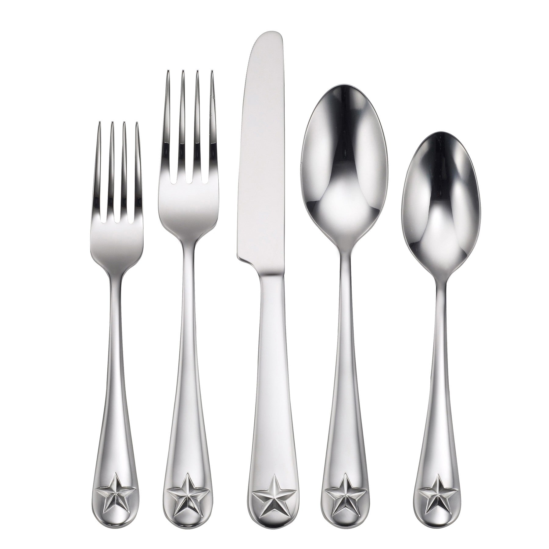 Premium Tindra 45-Piece Stainless Steel Flatware Set - Service for 8 - Elegant Silverware for Dining, Entertaining & Wedding Gifts