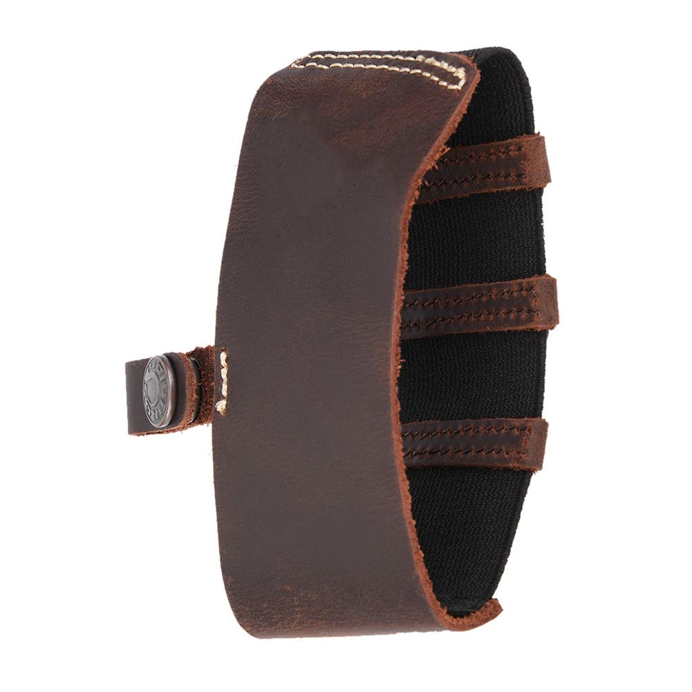 Aramox Universal Leather Motorcycle Boot Protector Cover - Durable Shoe Guard for Riding Safety (Brown) | Perfect for Motorcycle Enthusiasts & Long-Distance Riders