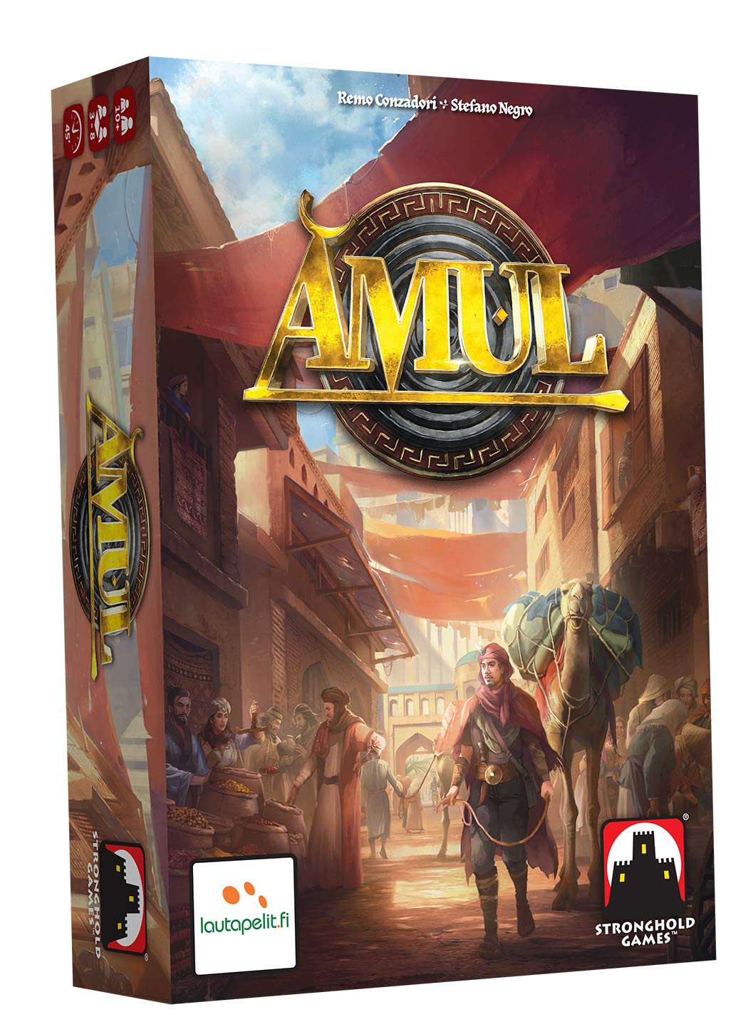 Stronghold Games Amul - Premium Board Game for Strategy Lovers | Perfect for Family Game Nights & Competitive Play