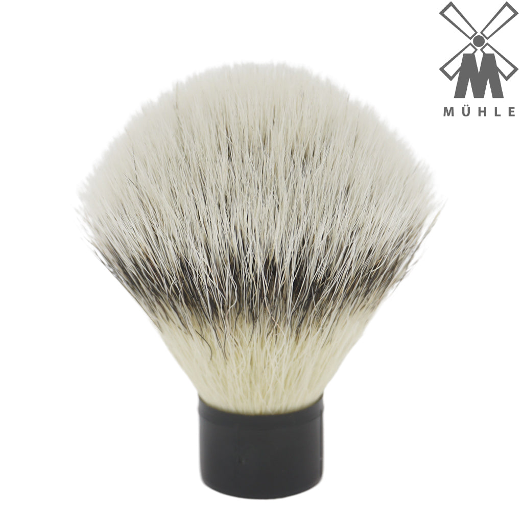 Premium 23mm STF Large Silvertip Fibre Synthetic Shaving Brush by AP Shave Co. - Luxury Wet Shaving Essential for Men, Perfect for Lathering Creams & Soaps - Wholesale Available