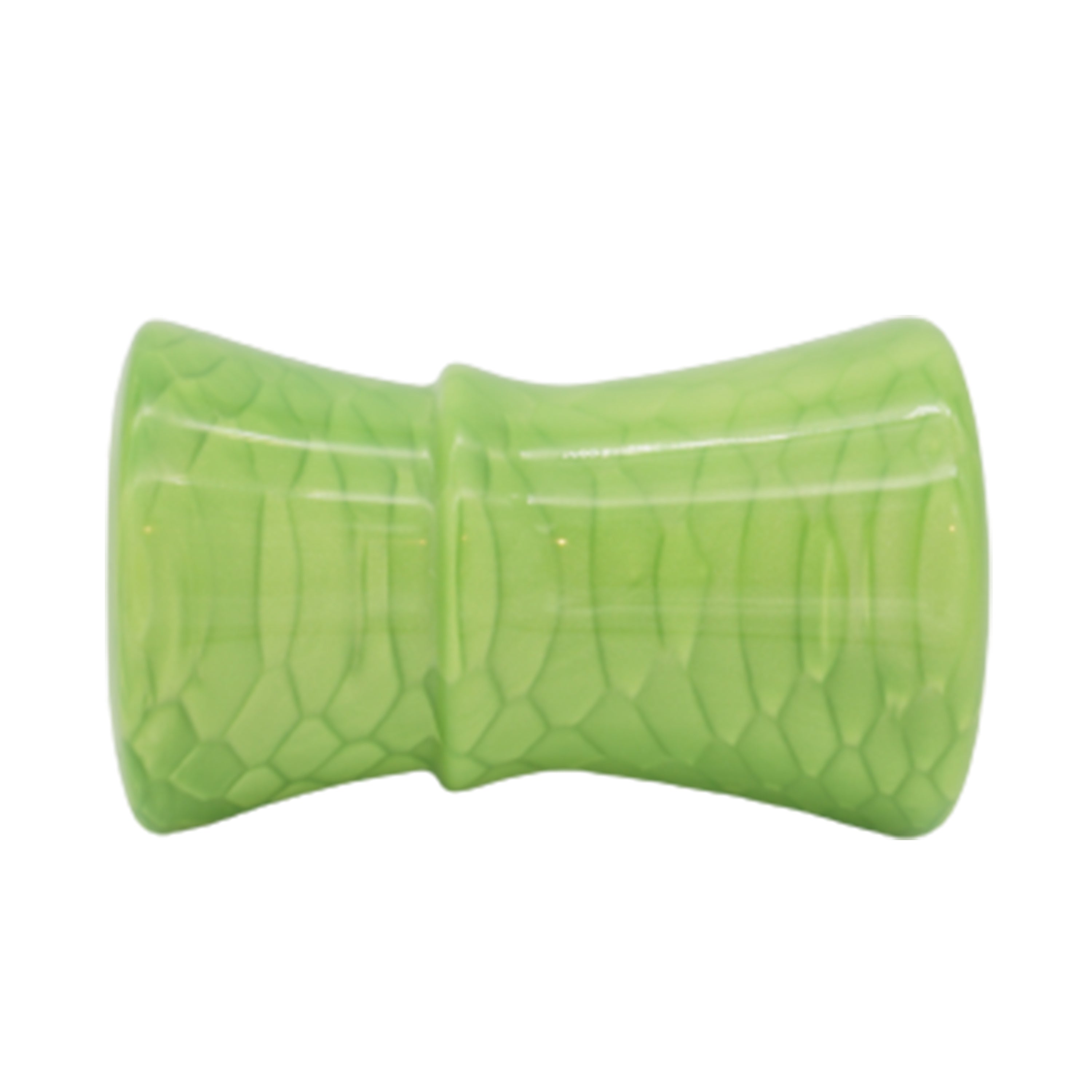 Premium Green Snakeskin Handmade Shaving Brush Handle - Fits 24mm & 26mm Knots - Perfect for Wet Shaving, Grooming Kits & Men's Luxury Bathroom Accessories