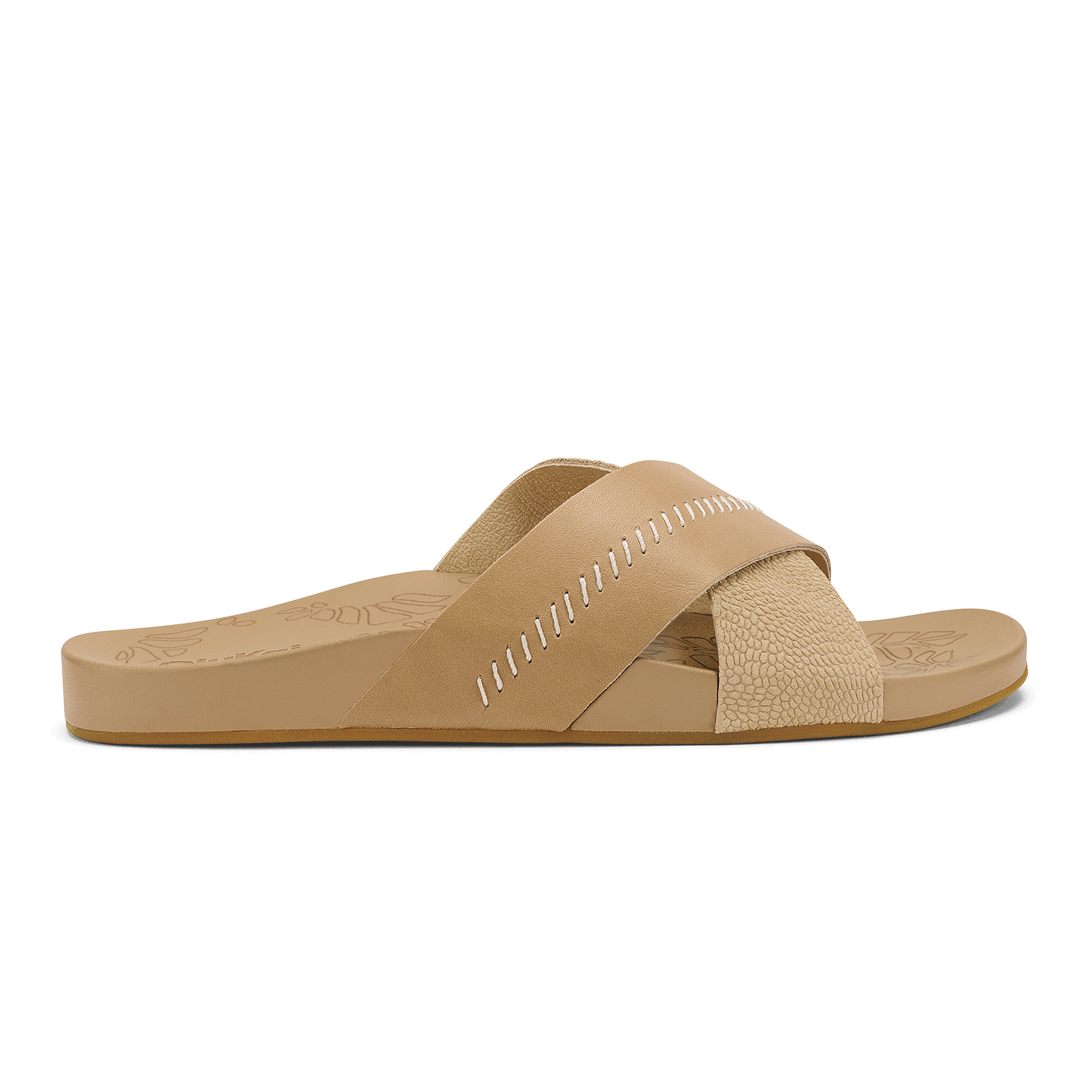 Kīpe‘a ‘Olu Warm Sand - Premium Comfort Sandals for Beach, Pool & Summer Outings