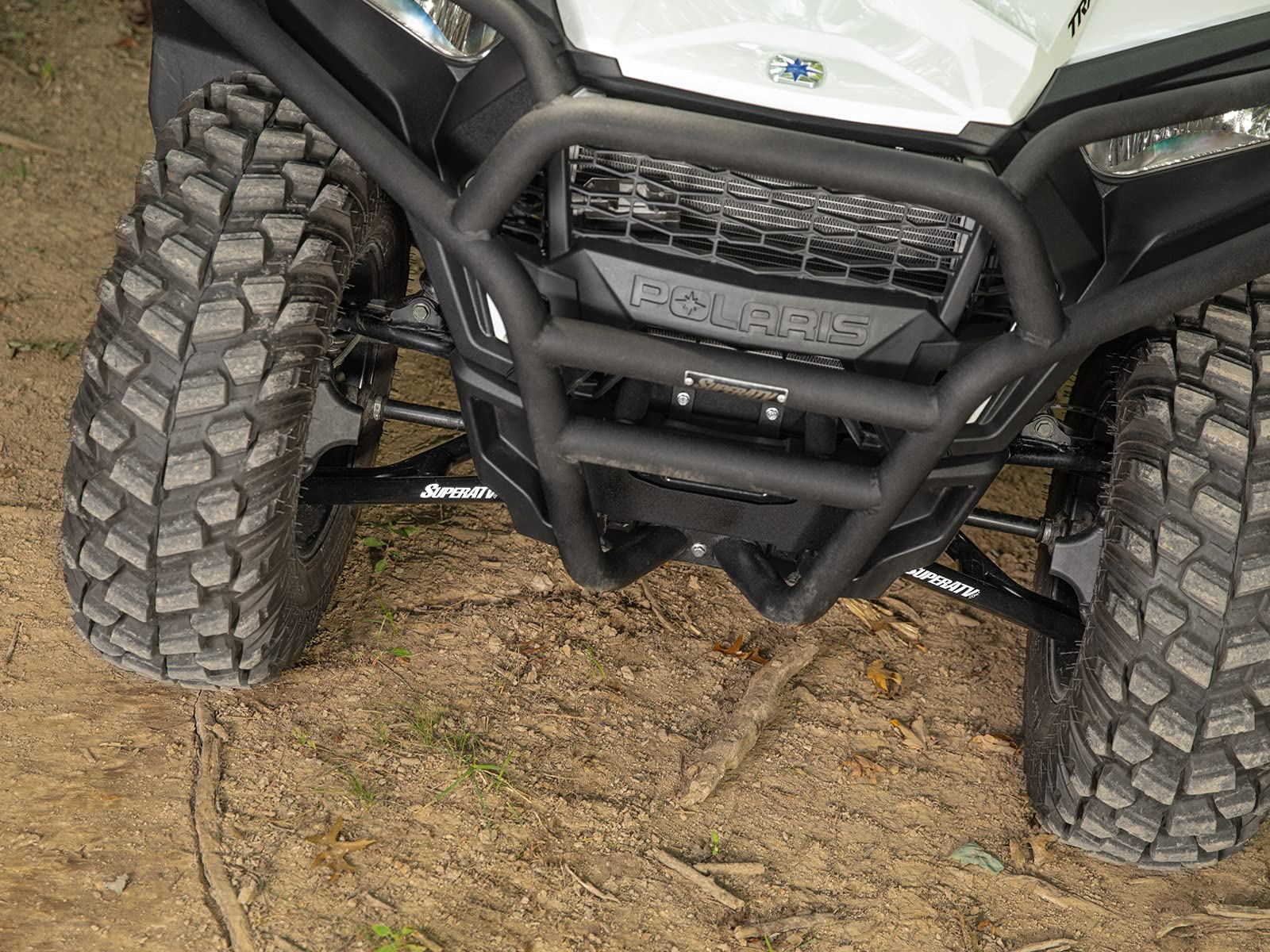 SuperATV High Clearance Lower A-Arms for 2021+ Polaris RZR Trail 900 | Fits 26-Inch Tires | 1.5-Inch Lift Kit | Heavy-Duty 25% Larger Tubing | UHMW Bushings Included | Off-Road & Trail Riding Upgrade
