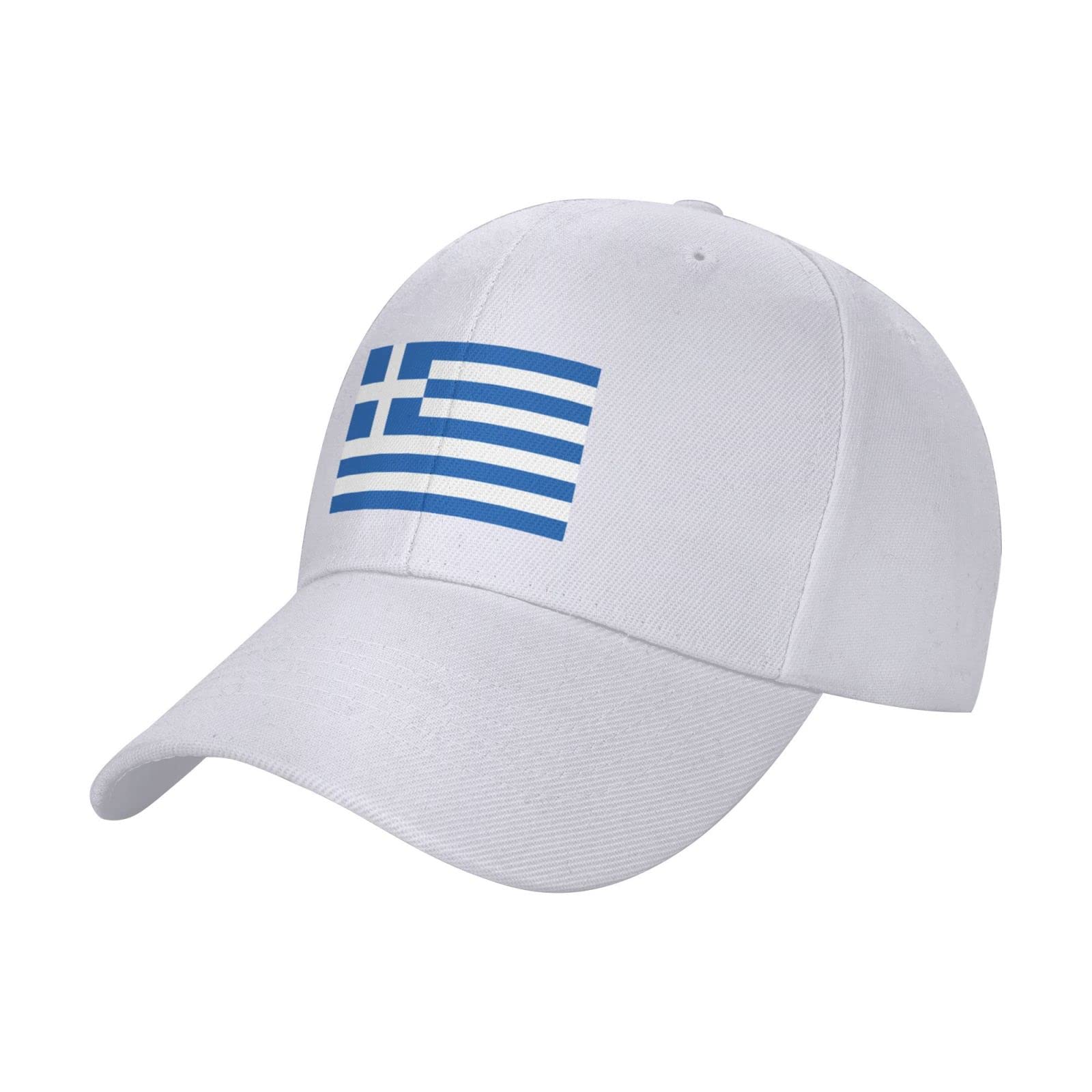 Greek Flag Baseball Cap for Men & Women - Adjustable Dad Hat with Classic Design - Perfect for Golf, Outdoor Sports & Patriotic Events
