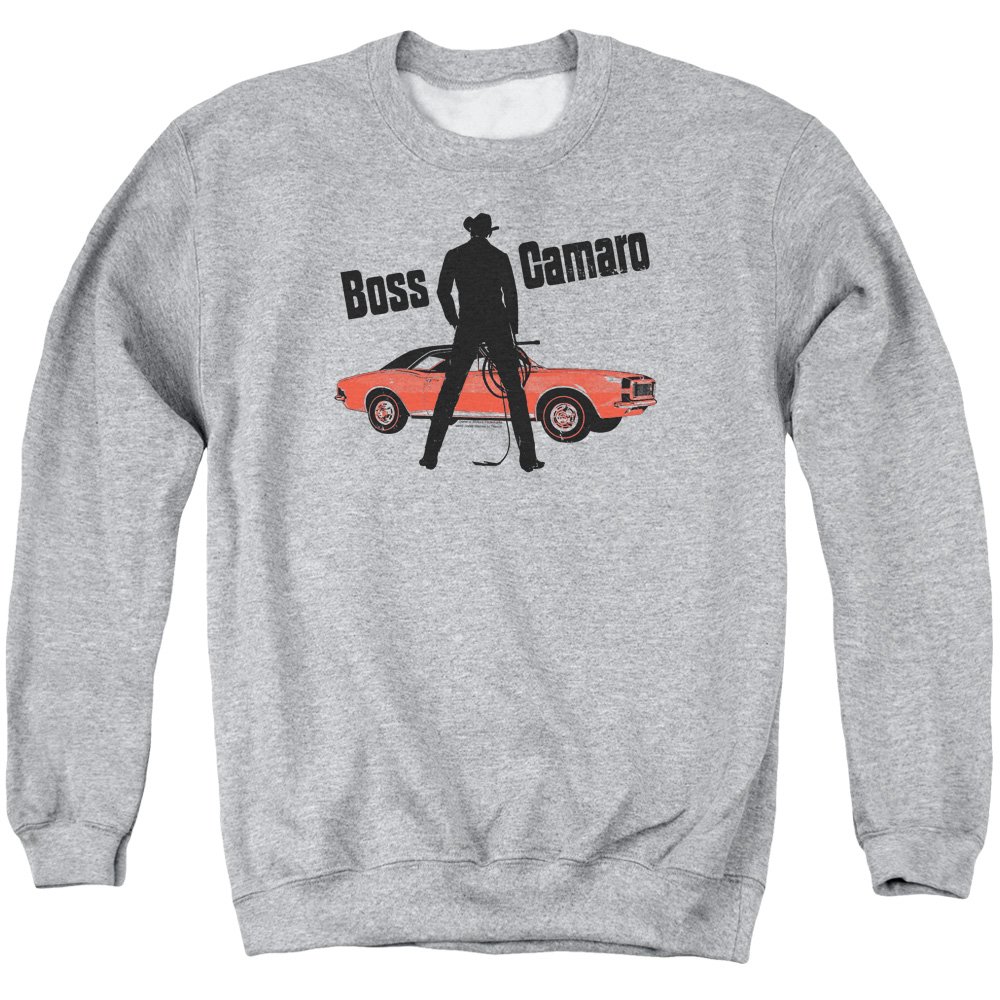 Chevrolet Boss Unisex Crewneck Sweatshirt for Men & Women | Comfortable Cotton Pullover | Casual Wear, Street Style, Lounge & Everyday Outfits
