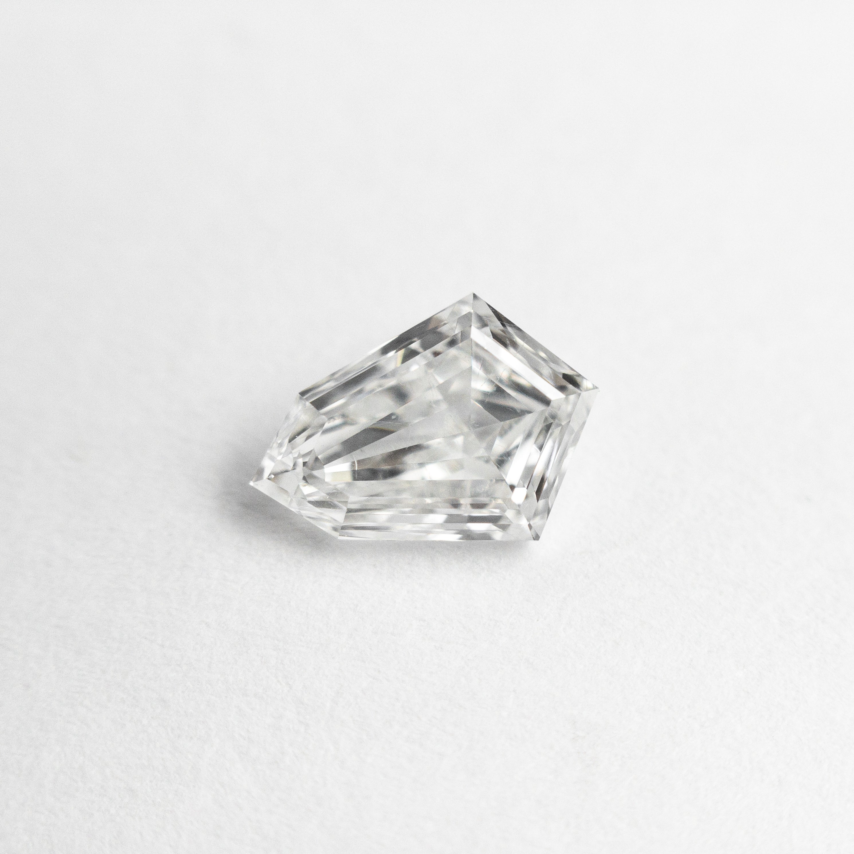 0.81ct Kite Step Cut Diamond - 7.96x5.64x2.69mm SI1 F Color - Unique Engagement Ring Center Stone for Vintage Inspired Jewelry