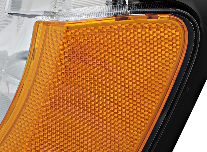 Jeep Grand Cherokee Headlights Lamps Set (2008-2010) - Halogen Replacement for Driver & Passenger Side | Perfect for Night Driving & Off-Road Adventures