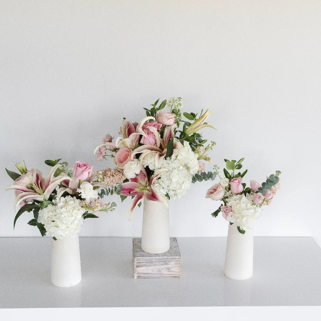 Bulk Blush Pink Silk Flower Centerpieces for Weddings, Parties, and Home Decor – Elegant Floral Arrangements for Tables, Events, and Special Occasions