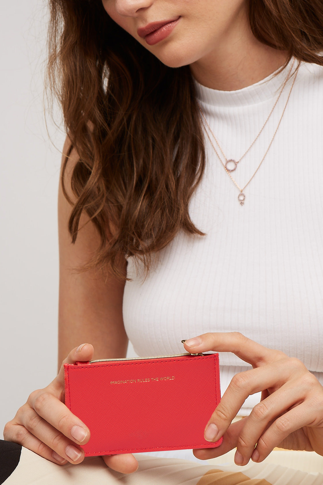 Imagination Rules The World Card Holder Wallet - Perfect for Credit Cards, ID & Cash - Ideal for Travel, Shopping & Everyday Use