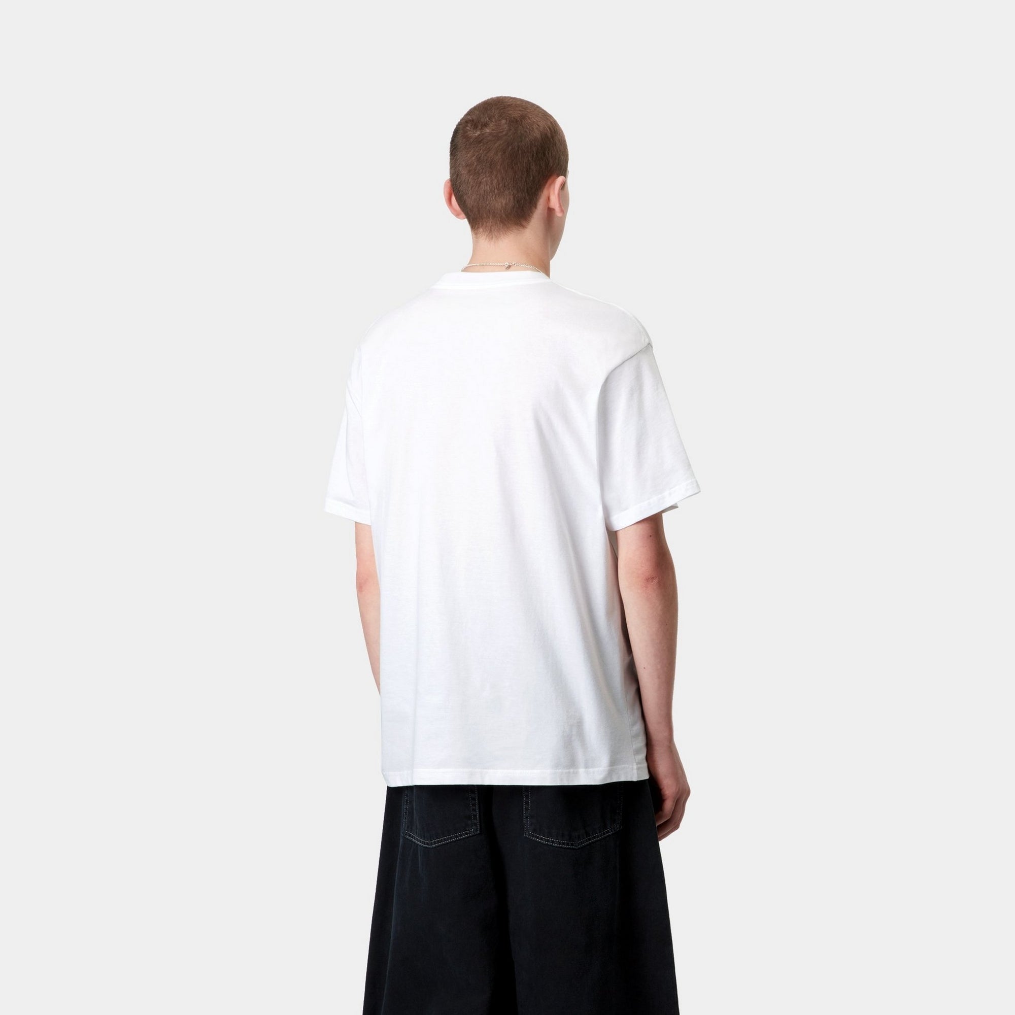 Hot Script T-Shirt for Men & Women | Comfortable Cotton White Tee for Casual Wear, Street Style & Everyday Outfits