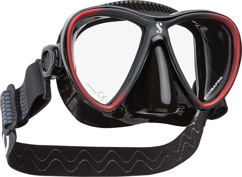 ScubaPro Synergy Twin Dive Mask with Comfort Strap - Premium Snorkeling & Scuba Diving Gear for Underwater Adventures
