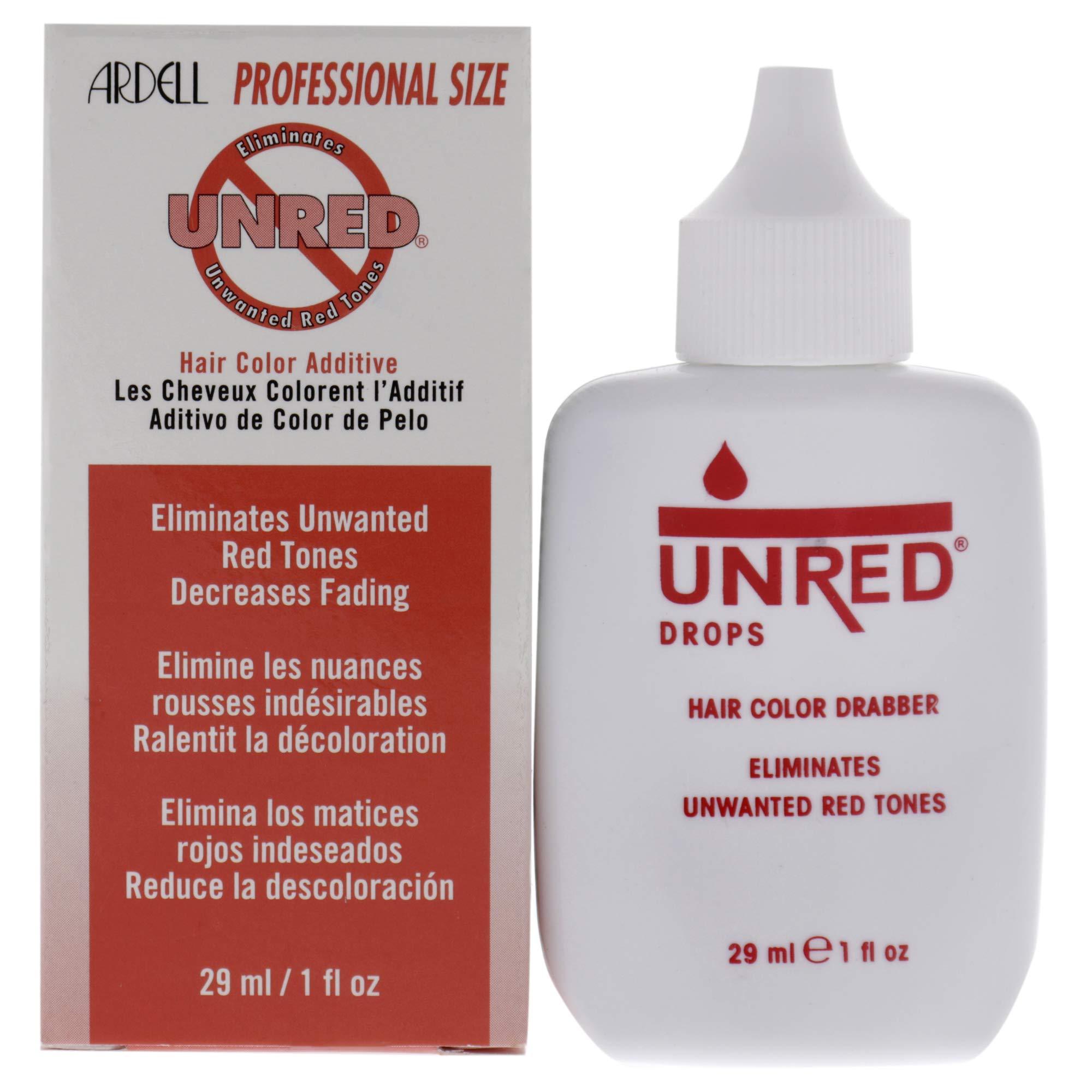 Ardell Unred Hair Color Additive for Women - 1 oz | Vibrant Red Hair Dye for Salon-Quality Results at Home | Perfect for DIY Hair Coloring & Touch-Ups