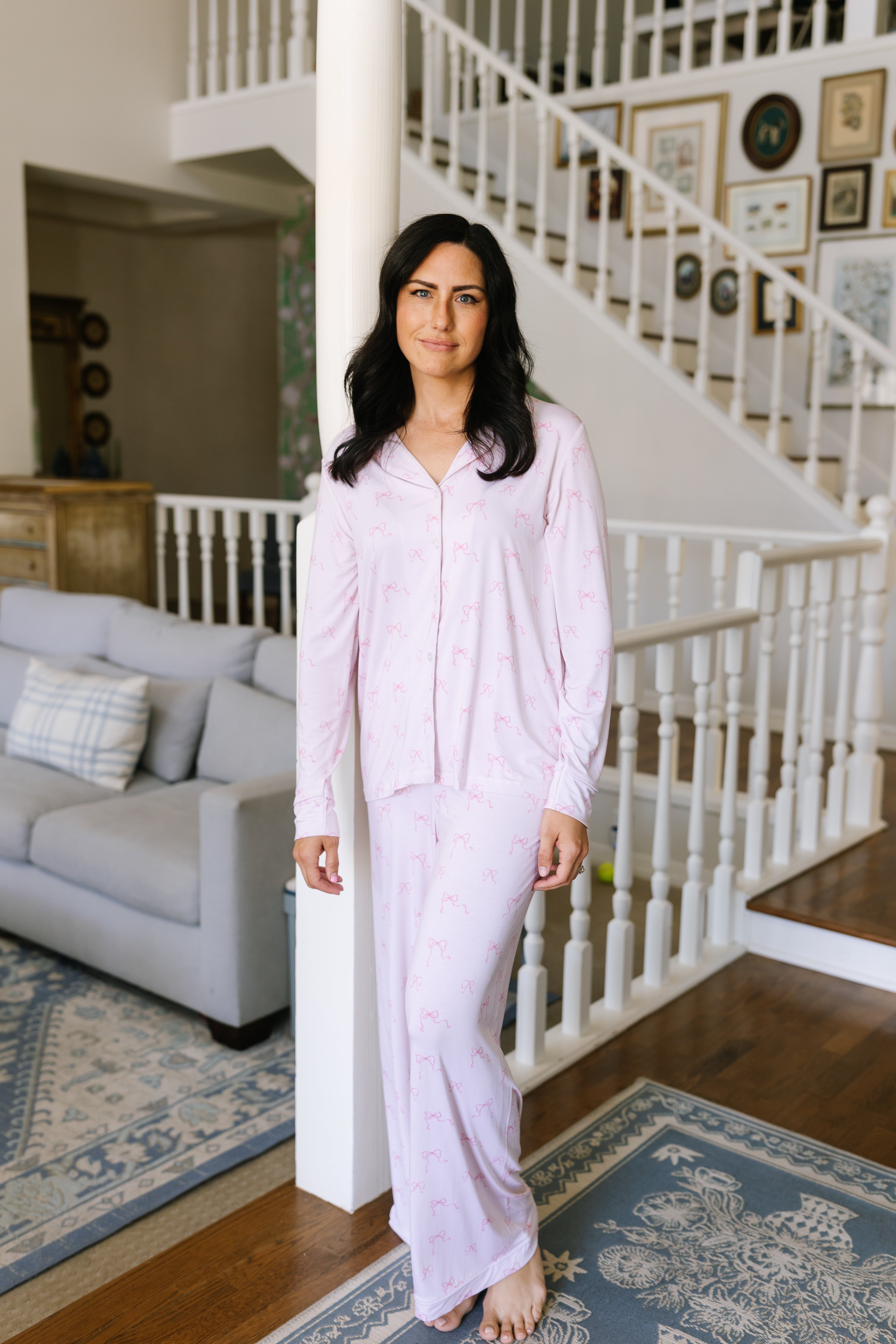 Elegant Ballerina Pajama Set for Women - Soft & Comfortable Sleepwear - Perfect for Lounge, Sleepovers & Relaxing at Home