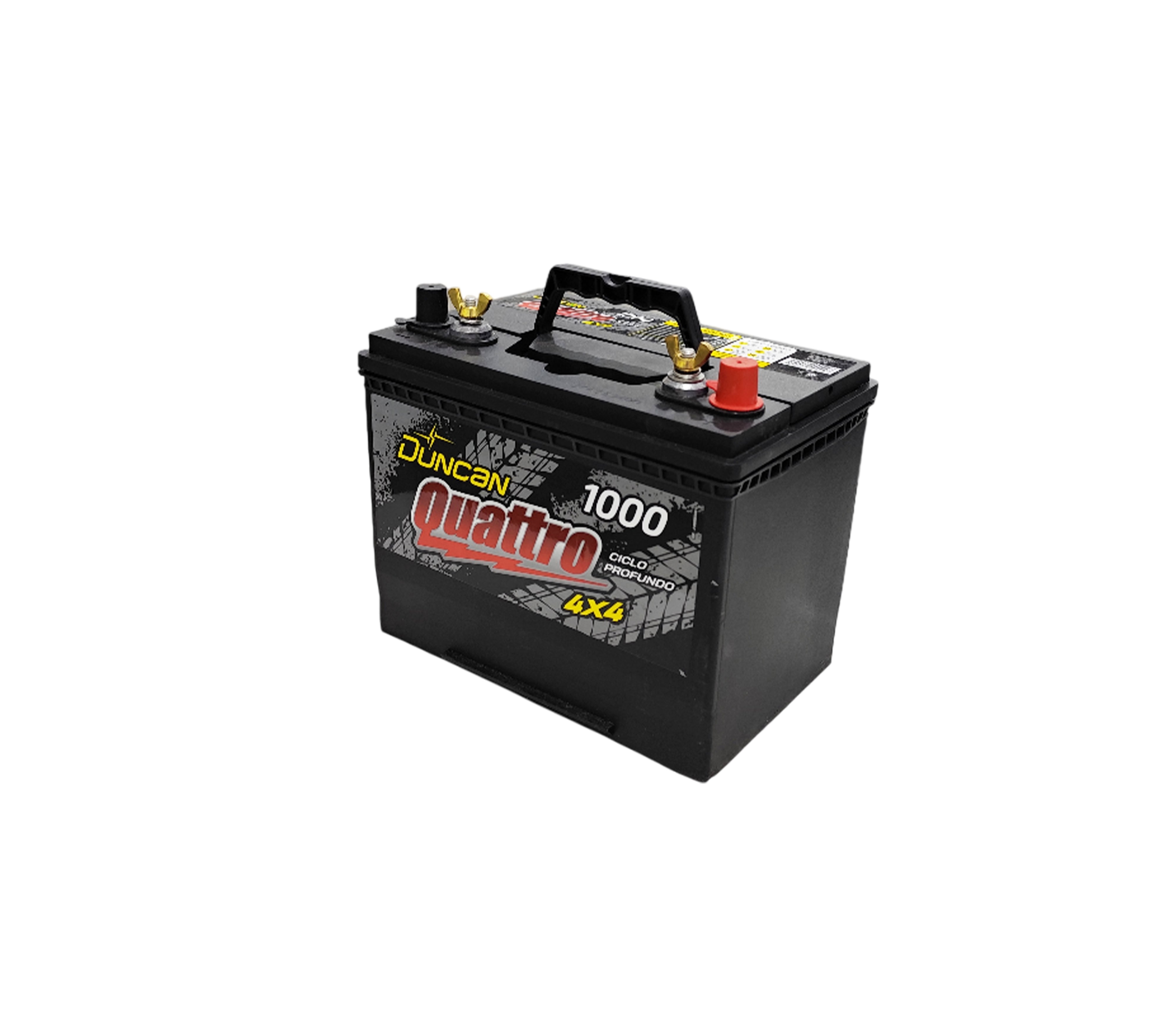 D24Q 1000 Duncan Car Battery - High Performance Automotive Battery for Trucks, SUVs & Vehicles - Perfect for Cold Weather & Long Road Trips