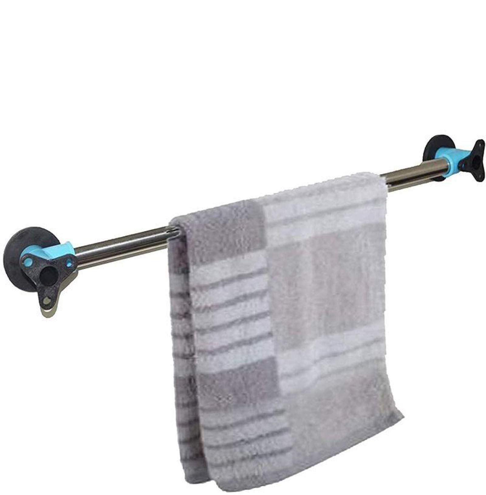 Strong Magnetic Towel Bar - Powerful Removable Towel Holder & Hook for Kitchen, Bathroom, Refrigerator - No Drill No Screw Installation - Perfect for Sink, Shower, Gym & Office Organization