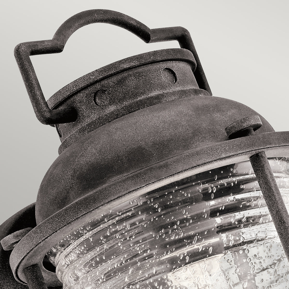 Ashland Bay Small/Medium/Large Wall Lantern - Weathered Zinc/Burnished Bronze Finish Outdoor Lighting for Patio, Garden & Porch Decor