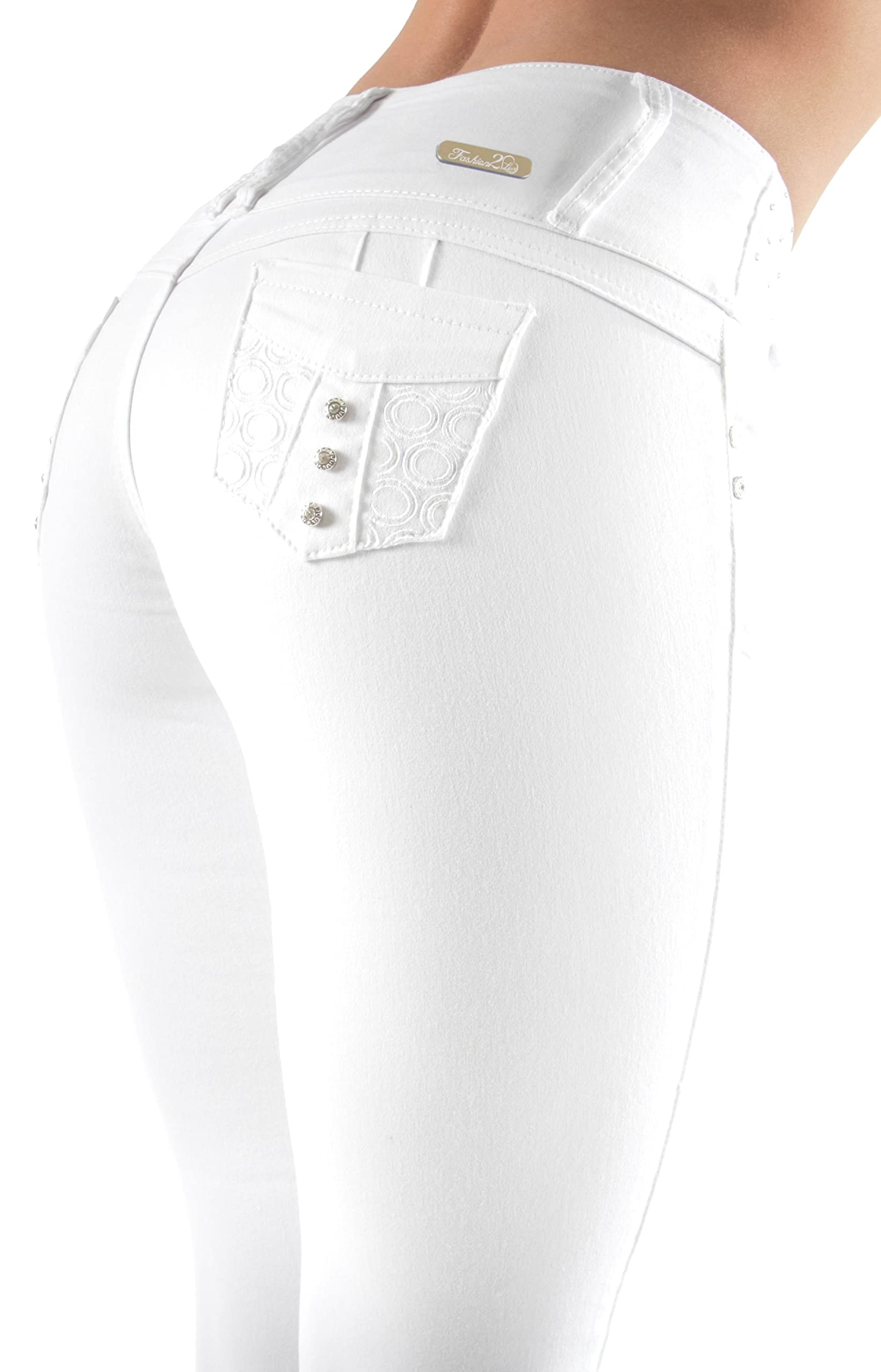 Women's Butt Lifting Push Up Skinny Jeans - High Waisted Stretch Denim Pants for Women | Slimming & Comfortable Fit | Perfect for Night Out, Date Night & Casual Wear