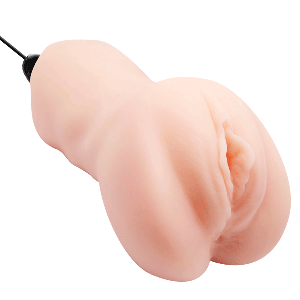 Crazy Bull Lea Vibrating Pocket Pussy - Realistic Vagina Masturbator for Men - Waterproof & Rechargeable Adult Toy for Solo Play & Couples Fun