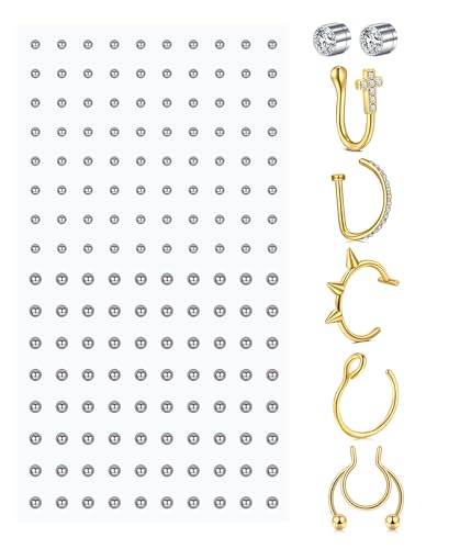 52-stick on stud+hoop-gold