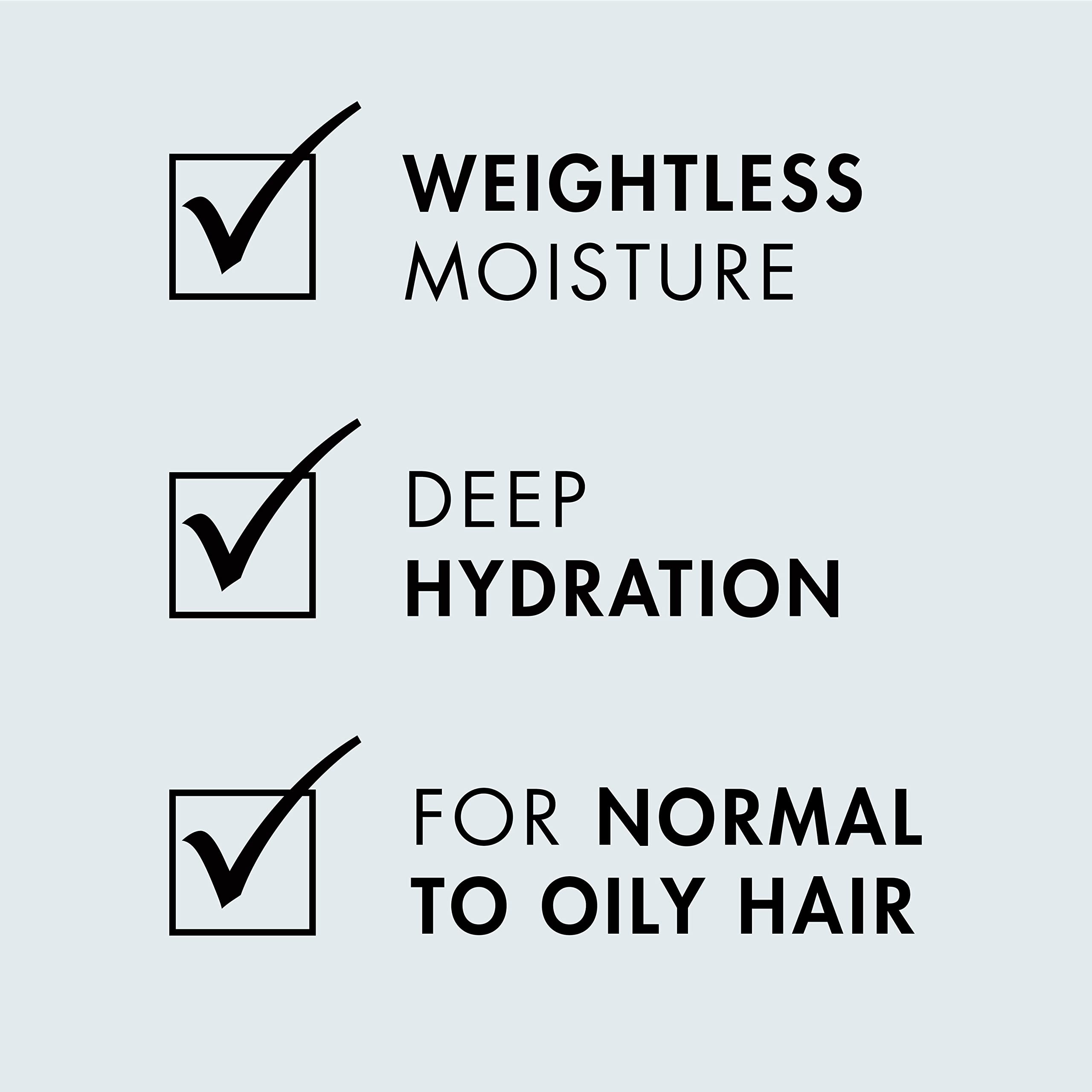 Nexxus Hydra-Light Shampoo and Conditioner Set for Oily Hair - 2 x 13.5 oz with Proteinfusion Blend | Deep Cleansing & Weightless Hydration | Perfect for Daily Hair Care Routine