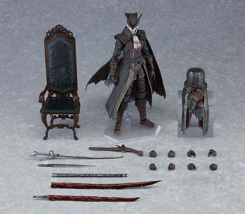 Figma #536 DX Lady Maria of the Astral Clocktower Action Figure - Bloodborne Hunter Collectible for Anime Fans & Gamers | Perfect for Display, Cosplay, and Gaming Enthusiasts
