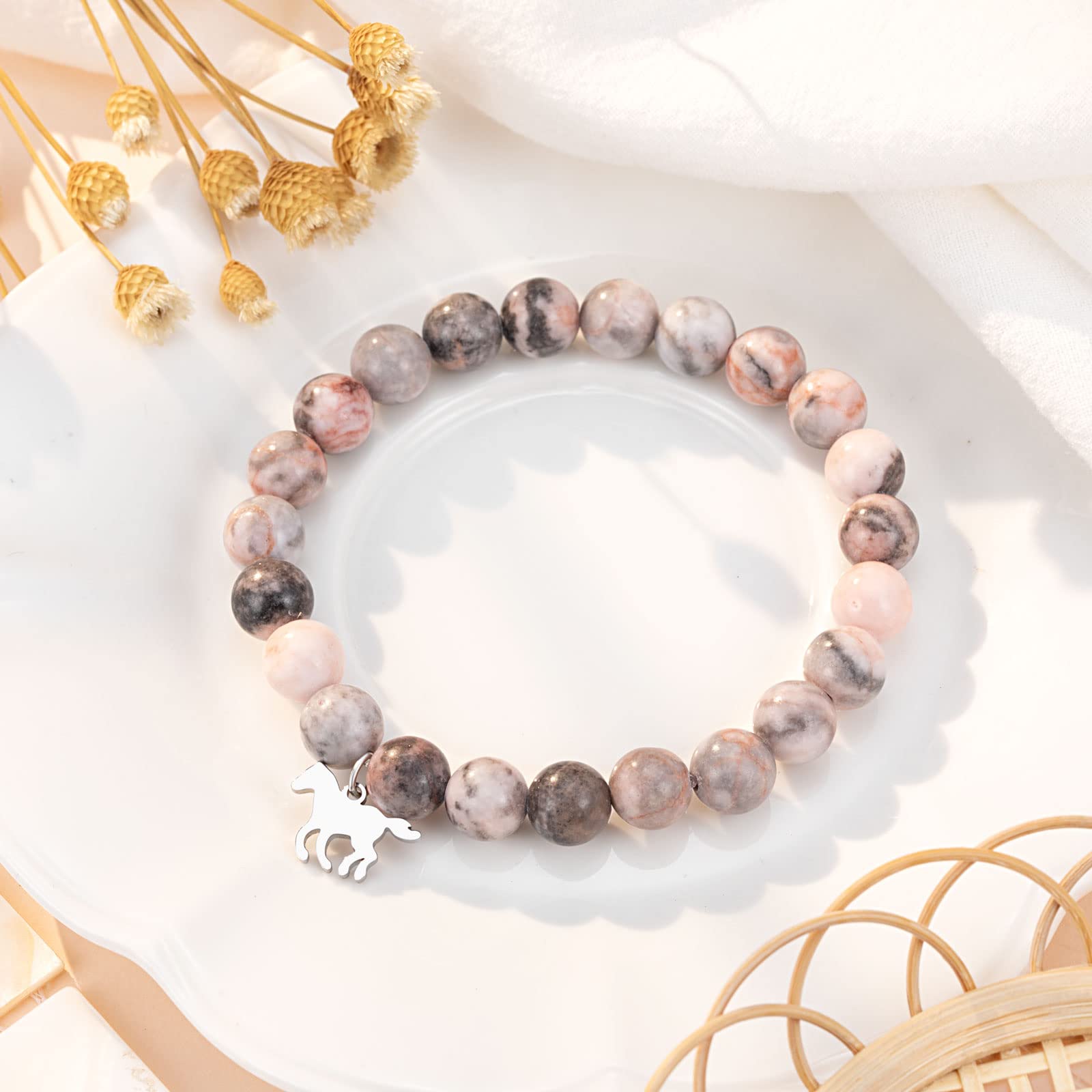 Horse Lover Bracelet for Women & Girls - Elegant Horse Jewelry Gift for Birthday, Christmas, Daughter, Granddaughter, Niece - Perfect for Equestrian Enthusiasts & Horse-Themed Parties