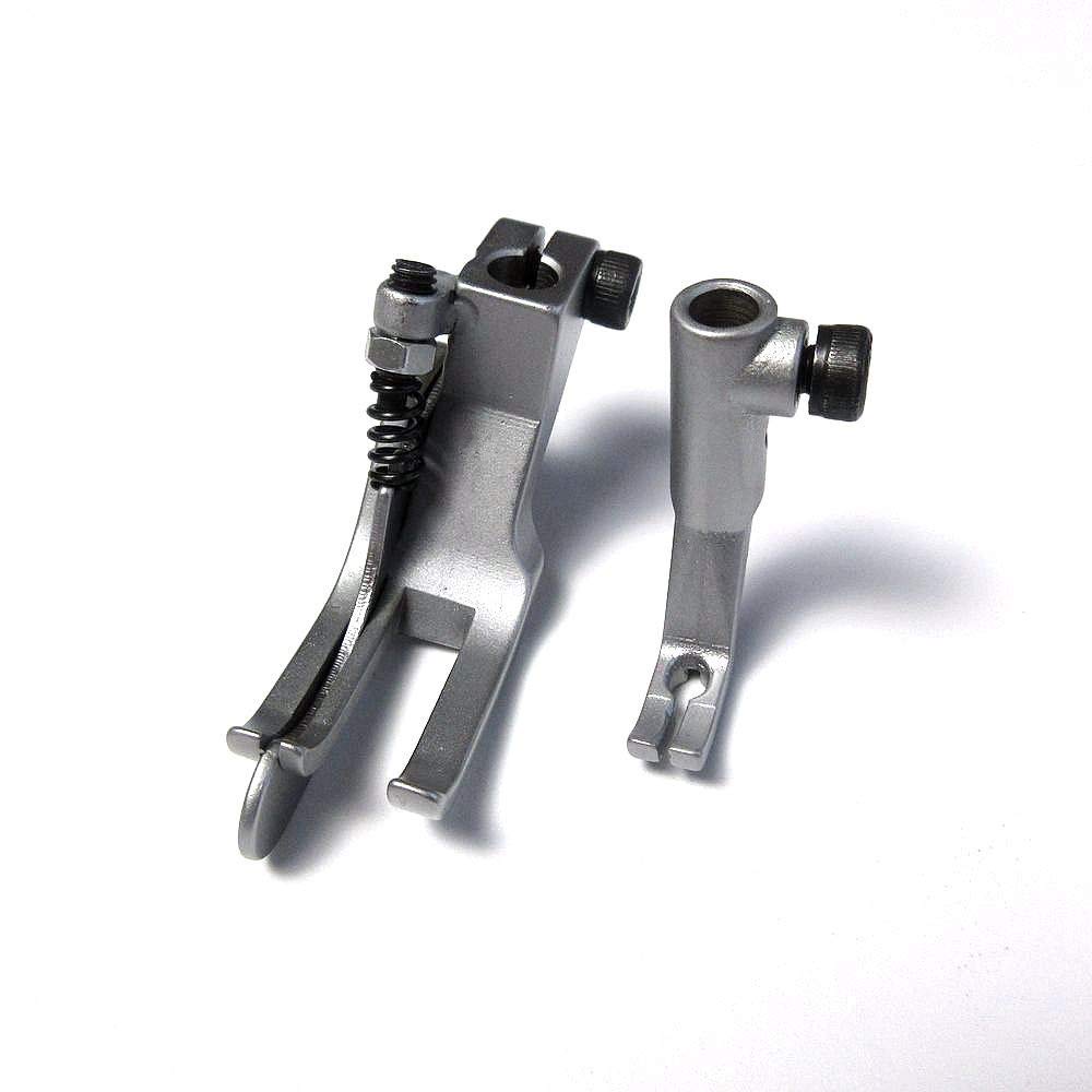4 Sets Left Spring Edge Guide Presser Foot for Durkopp Adler 367, 467 & 767 Industrial Sewing Machines - Perfect for Upholstery, Leatherwork & Heavy-Duty Sewing Projects