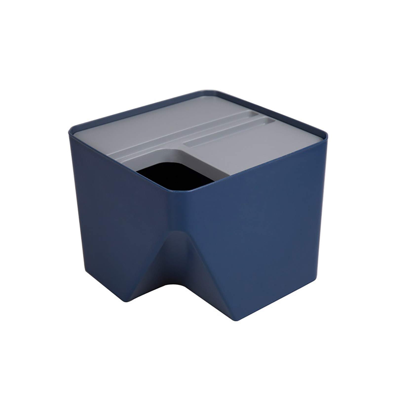 Cuteam Stackable Desktop Recycling Bin - Household Trash Can for Dry & Wet Waste Separation, Perfect for Kitchen, Office & Classroom Organization