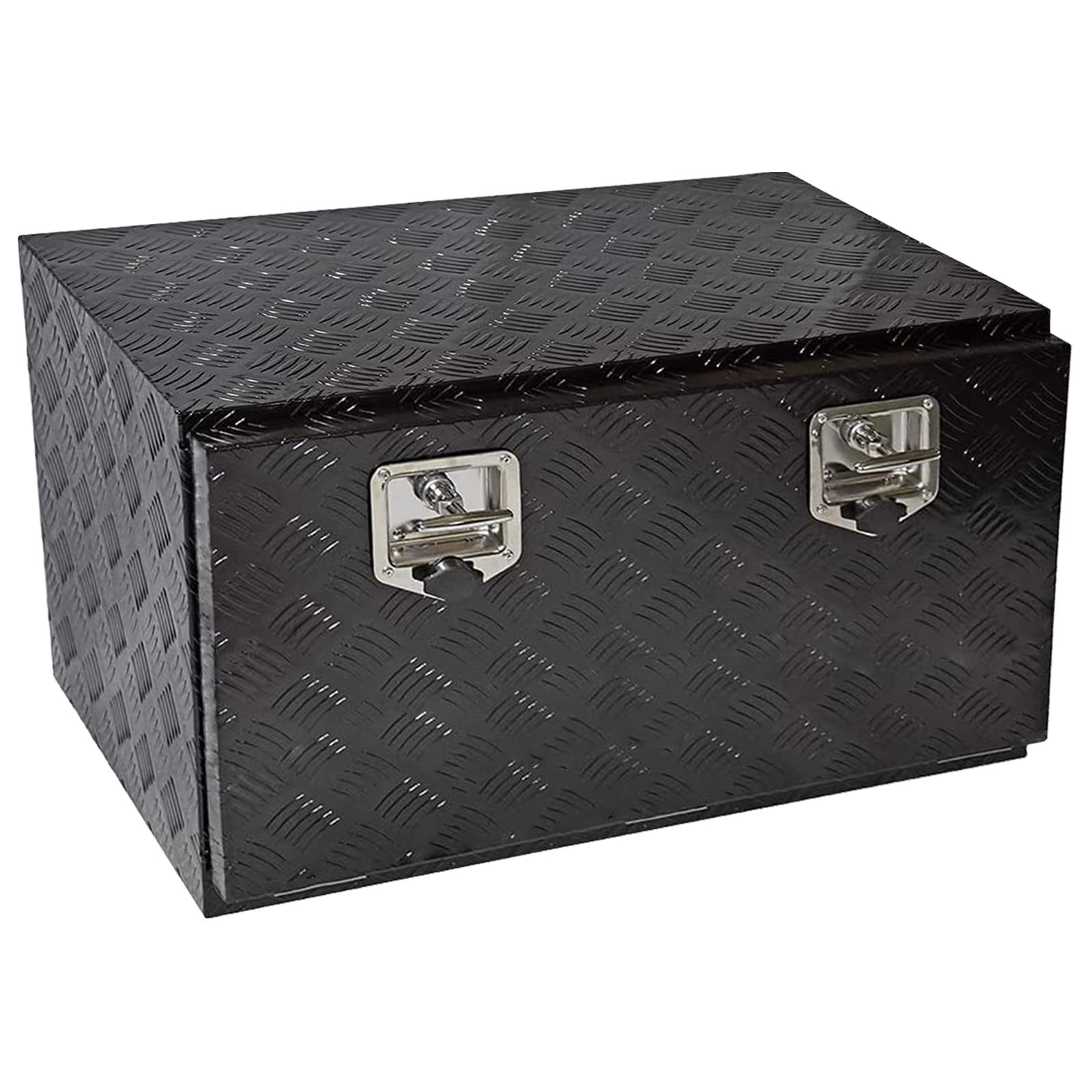 36 Inch Aluminum Truck Tool Box with T-Handle Lock - Underbed Storage Organizer for Pickup, Trailer & RV (36