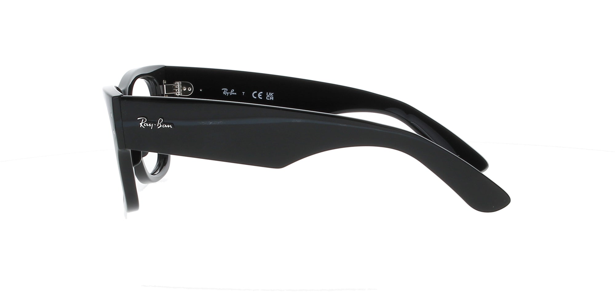 Bold Black Ray-Ban Mega Wayfarer Sunglasses – Classic Oversized Frame for Men & Women – Perfect for Outdoor, Driving, and Beach Fashion
