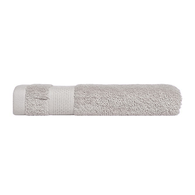 Premium 100% Combed Cotton Hand Towels - Ultra Soft & Absorbent Bath Towel Set for Kitchen, Bathroom & Spa | Silver Gray Luxury Towels for Home & Hotel Use