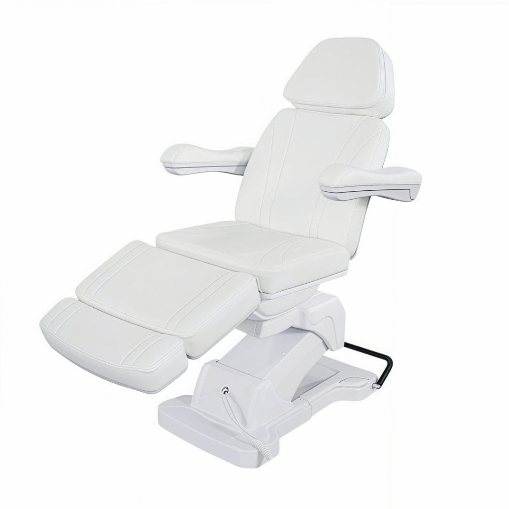 Greenlife Brook Swivel 4 Motors Electric Facial Bed - Professional Esthetician Massage Chair TS 10765X for Tattoo, Beauty Salon & Spa - Perfect for Facial Treatments, Massage Therapy and Skin Care Procedures