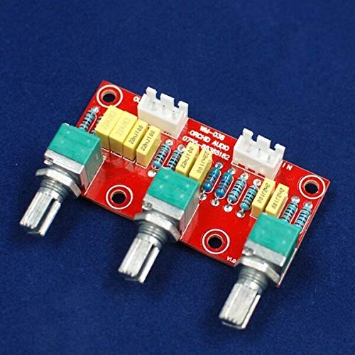High Fidelity Passive Tone Control Preamp Board for Bass Treble Volume Adjustment - DIY Audio Amplifier Upgrade for Home Stereo & Professional Sound Systems