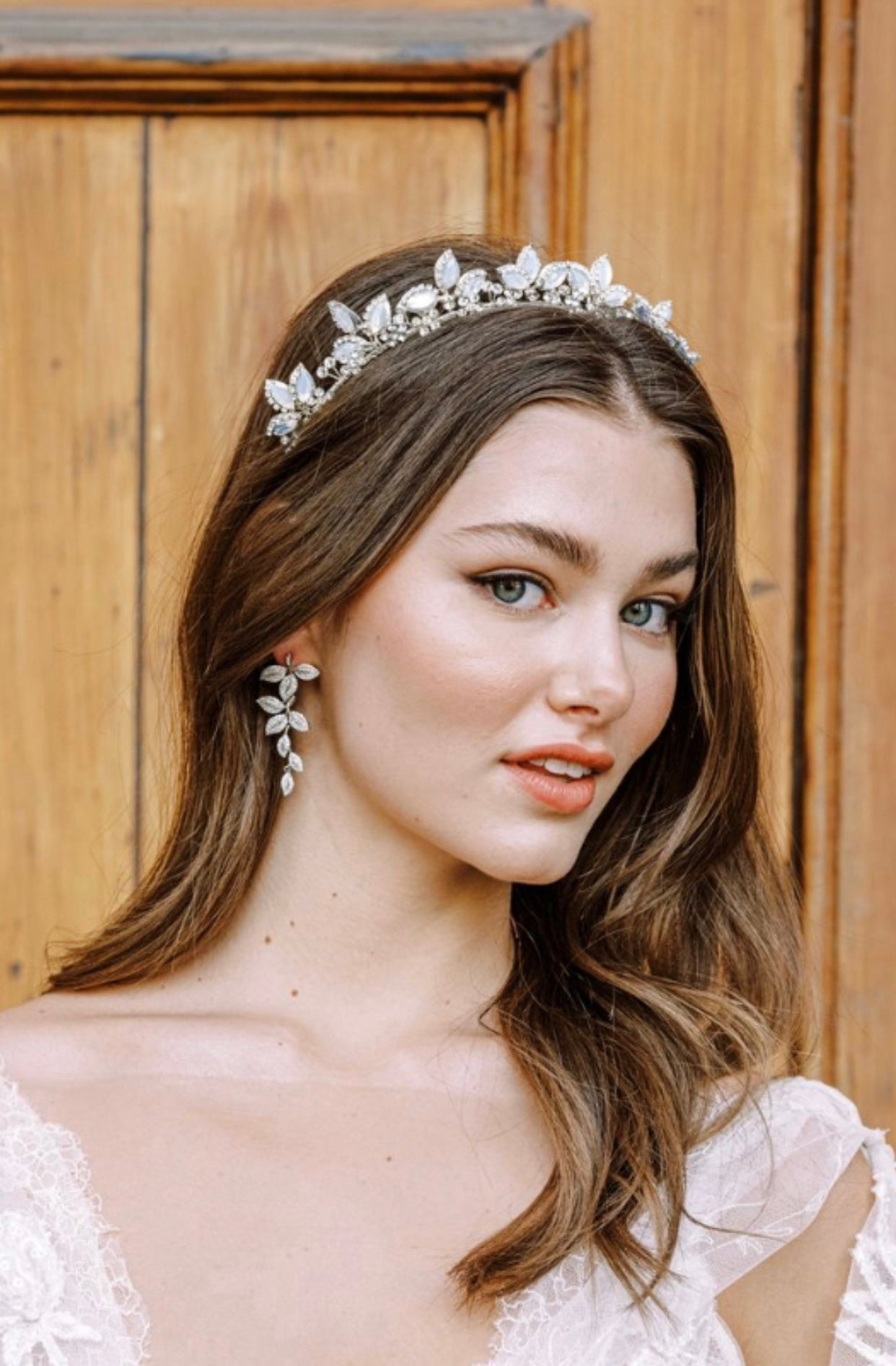 VALERIA Simulated Diamond Drop Earrings for Women - Elegant Statement Jewelry for Parties, Weddings & Special Occasions
